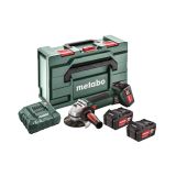 AKUMULAT. KOTNI BRUSILNIK METABO W 18 LTX 125 QUICK SET