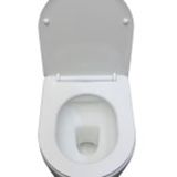 WC ŠKOLJKA, VISEČA FEROTEHNA MONDO BREZ ROBA Z WC DESKO