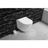 WC ŠKOLJKA, VISEČA FEROTEHNA MONDO BREZ ROBA Z WC DESKO