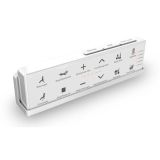 WC ŠKOLJKA, VISEČA INTER CERAMIC BREZ ROBOV Z WC DESKO BELA