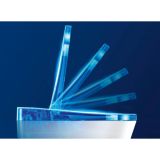 WC ŠKOLJKA, VISEČA INTER CERAMIC BREZ ROBOV Z WC DESKO BELA