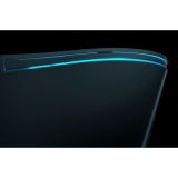 WC ŠKOLJKA, VISEČA INTER CERAMIC BREZ ROBOV Z WC DESKO BELA