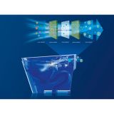 WC ŠKOLJKA, VISEČA INTER CERAMIC BREZ ROBOV Z WC DESKO BELA