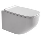 KERAMIČNA WC ŠKOLJKA AXA ONE WHITE JAM VISEČA BREZ ROBA