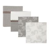 PRT AMO LA CASA WHITE PEONY 140X240 CM MACRAME, SORTIRANO