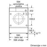 PRALNI STROJ BOSCH WIW28541EU VGRADNI