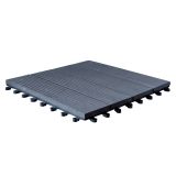 WPC DESKA ZA TERASO BAMBUSWPC KLIK PLOŠČA ANTRACIT 300X300X22 MM