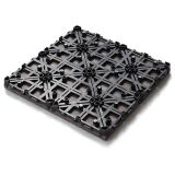 WPC DESKA ZA TERASO BAMBUSWPC KLIK PLOŠČA KAVA 300X300X22 MM