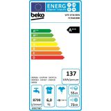 PRALNI STROJ BEKO WTE 6736 BBW