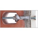 ZIDNI VLOŽEK Z VIJAKOM XP 6X45 Z ROBOM+LEČ.VIJ. 4.5X55 ZAV=10KOS