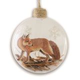 STEKLENA BUNKA R+W Z MOTIVOM GOZDNIH ŽIVALI 100 MM SORTIRANO