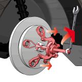 ORODJE PO NAROČILU UNIOR ZA DEMONTAŽO PESTA KOLESA