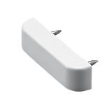 NOSILEC POLICE Z ŽEBLJIČKI HETTICH DIY PVC 40X10X15 MM, BEL, V ZAVOJU JE 12 KOS