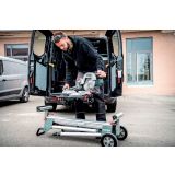 ZAJERALNA ŽAGA METABO KGS 254 M + KSU 251 V SETU S STOJALOM