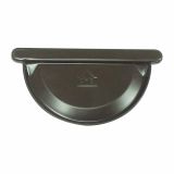 ZAKLJUČEK ZA ŽLEB ŠUŠTERŠIČ 33 CM POCINKAN RJAV