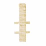 ZAKLJUČEK/ROZETA FN VEZNI ELEMENT BELI HRAST 2 KOS