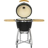 ŽAR NA OGLJE BIVA KERAMIČNI ŽAR 55 CM ČRN