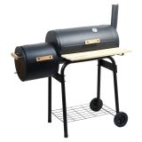 ŽAR NA OGLJE CATTARA SMOKIE 100X55X113 CM S PREKAJEVALNICO