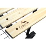 ŽAR NA OGLJE CATTARA SMOKIE 100X55X113 CM S PREKAJEVALNICO