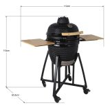ŽAR NA OGLJE KAMADO 46 CM