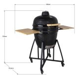 ŽAR NA OGLJE KAMADO 54 CM