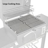 ŽAR NA OGLJE VONHAUS VRTNI AMERIŠKI