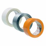 ZAŠČITNI LEPILNI TRAK PVC UV OBSTOJEN SIV 0.15MM 50MMX33M