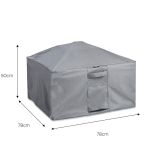 ZAŠČITA IN NEGA ZA ŽAR VONHAUS PREVLEKA ZA KURIŠČE KVADRATNA