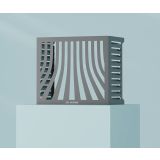 ZAŠČITA ZA KLIMO AIRSHIELD PROVENCE / L / ANTRACIT / GLOSS /