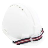 ZAŠČITNA ČELADA BELA GRADBENA TIP 200 Z REGULACIJO ZADAJ