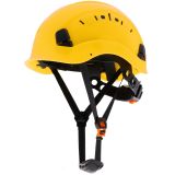 ZAŠČITNA ČELADA NERI ZA DELO NA VIŠINI RUMENA LEVEL