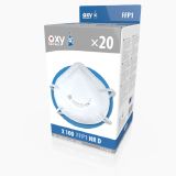 ZAŠČITNA RESPIRATOR MASKA OXYLINE X 100 FFP1 BREZ VENTILA ZAV=20KOS