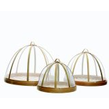 SHRANJEVANJE KRUHA DECORIS ZAŠČITNI POKROV HRANE M IZ BAMBUSA