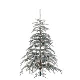 ZASNEŽENA NOVOLETNA JELKA IZ UMETNE MASE, IMITACIJA MACESNA, VIŠINE 215 CM