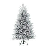 ZASNEŽENA NOVOLETNA JELKA IZ UMETNE MASE, VIŠINE 225 CM