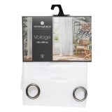 ZAVESA ATMOSPHERE PAXTA 130X240 CM BOMBAŽ/PES BELA