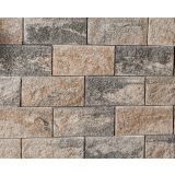 BETONSKI IZDELEK ZOBEC ZIDAK 2 STRANO LOMLJEN BEL OKR ČRN 200X400X190MM