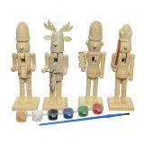 ZIMSKO USTVARJANJE DECORIS POBARVAJ HRESTAČA