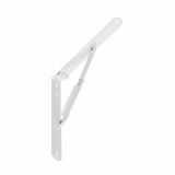 ZLOŽLJIVI NOSILEC POLICE DOMAX 200X200 MM, BEL WSZL200