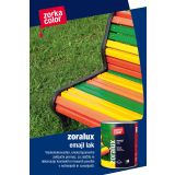 POKRIV.PREM.ZA KOV.,LES ZORKA DEKOR ZORALUX EMAJL LAK BELA 0.75 L 1503