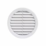 ZRAČNIK BREZ REGULACIJE PVC FASADNI FI 50 OKROGLI VGRADNI