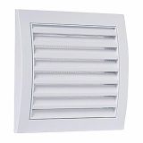 ZRAČNIK BREZ REGULACIJE VAFRA PVC FASADNI 166X166 KVADRATNI NA VIJAKE