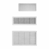 ZRAČNIK BREZ REGULACIJE VAFRA PVC FASADNI 270X120 KVADRATNI NA VIJAKE