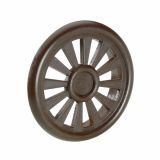 ZRAČNIK HETTICH DIY PVC FI 40 MM, RJAV, V ZAVOJE JE 4 KOS