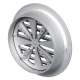 ZRAČNIK Z REGULACIJO VAFRA PVC FASADNI FI 125 OKROGLI