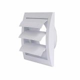 ZRAČNIK Z REGULACIJO VAFRA PVC FASADNI Z TEŽ.LOPUTO FI 125