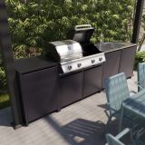 LETNA KUHINJA NATERIAL NATERIAL EUROPA 60X60 ALU, KAMEN