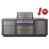 LETNA KUHINJA NAPOLEON Z VGRADNIM ŽAROM BIP500