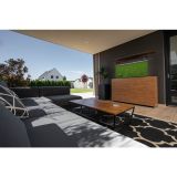 ZUNANJA OMARA ZA TV MS VISCOM  KOMPAKTNA PLOŠČA - LESNI DEKOR