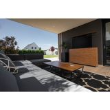 ZUNANJA OMARA ZA TV MS VISCOM  KOMPAKTNA PLOŠČA - LESNI DEKOR